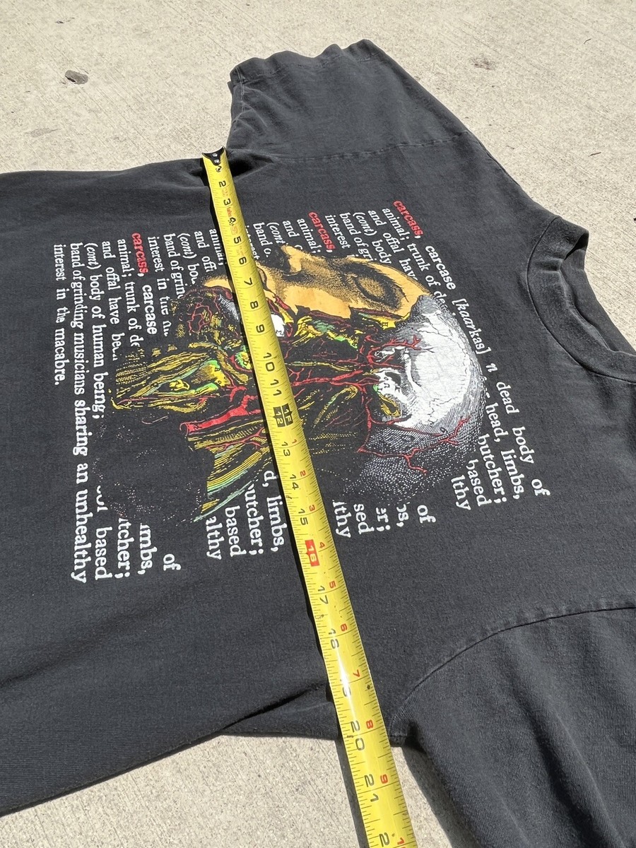 Vintage 1992 Carcass Tools of the Trade EP Promo T-Shirt
