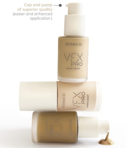 Farmasi Make Up VFX PRO Camera Ready Foundation 1 oz- 30 ml / Various Shades - Picture 108 of 264
