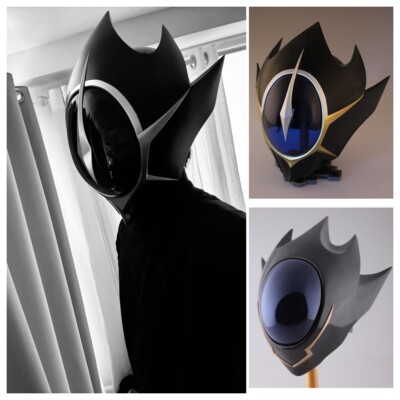New Code Geass Lelouch Zero Helmet Mask FRP Unisex Mask Party Cosplay Props Gift