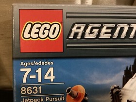 Lego Agents Jetpack Pursuit 8631 Mission 1 Saw Fist Agent Chase 2008