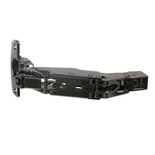 HETTICH Wide Angle Hinge Kitchen Cabinet Door Sensys Obsidian Black 52mm x 4 - Picture 9 of 12