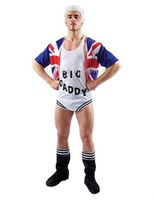 Big Daddy Wrestler Fancy Dress Costume Standard Big Daddy Wrestler Fancy Dress Costume Standard