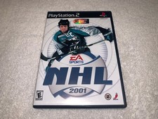NHL 2001 Sony PlayStation 2, 2000 PS2 Complete Excellent