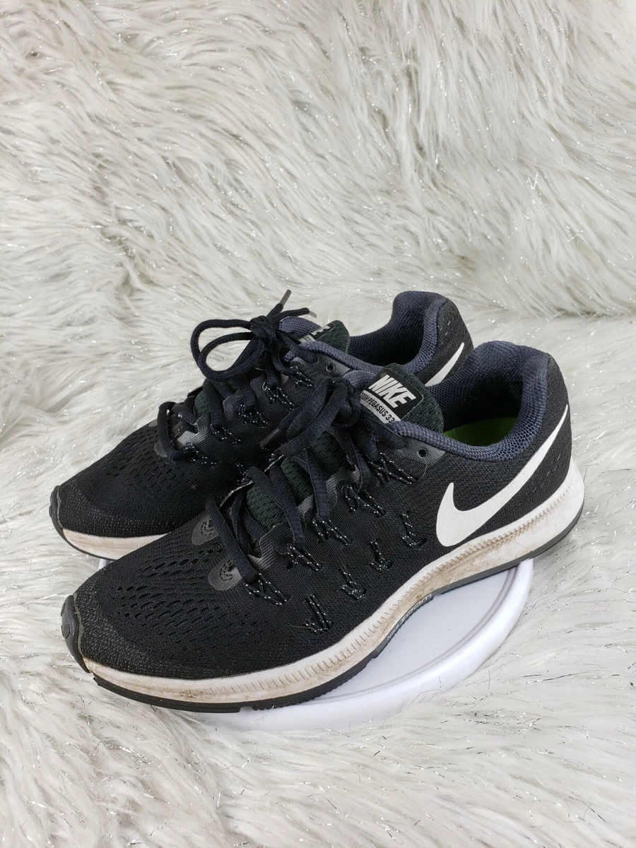 Nike air zoom clearance pegasus 33 women's black