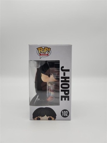 Funko Pop! ROCKS J-HOPE #102 Vinyl Figure NEW W/Pop Protector - Picture 3 of 6