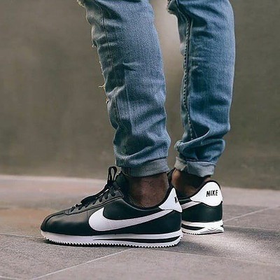 nike cortez with joggers