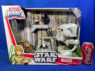 New MISSION ON ENDOR AT-ST Star Wars GALACTIC HEROES - Speeder