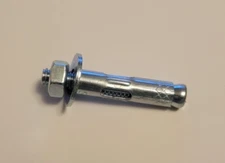 Steel Hex Nut Concrete Sleeve Anchor Zinc Plated 5/16" X 1 1/2" Long QTY 25