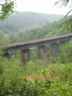 PHOTO  EAST LARGIN VIADUCT THE SECOND HIGHEST RAILWAY VIADUCT IN CORNWALL. 2008