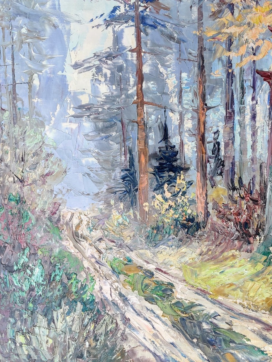 絵画 Forest Hills Paint with Kevin Hill - Sunray Forest - YouTube