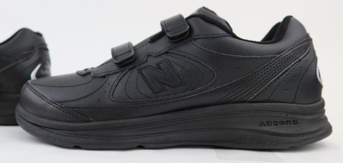 New Balance 577 Men Sz 9.5 4E Black Leather Double Strap Walking Shoes MW577VK New Balance 577 Black - MW577 | eBay main image 3
