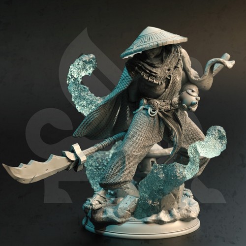 Miniatura Kheye Divine Monk Fighter Rogue | D&D DnD - Imagen 2 de 3