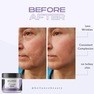 Neck Firming Cream Anti Aging - Neck, Décolleté, Face, Chest, 2oz