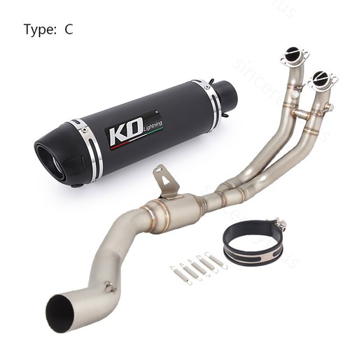 For Aprilia RS660 TUONO660 2021-2025 Motorcycle Exhaust System Pipe Muffler Tips - Picture 4 of 11