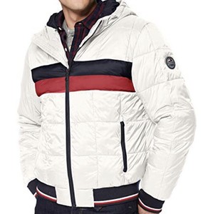 Wind Resistant Hoody puffer Bomber 