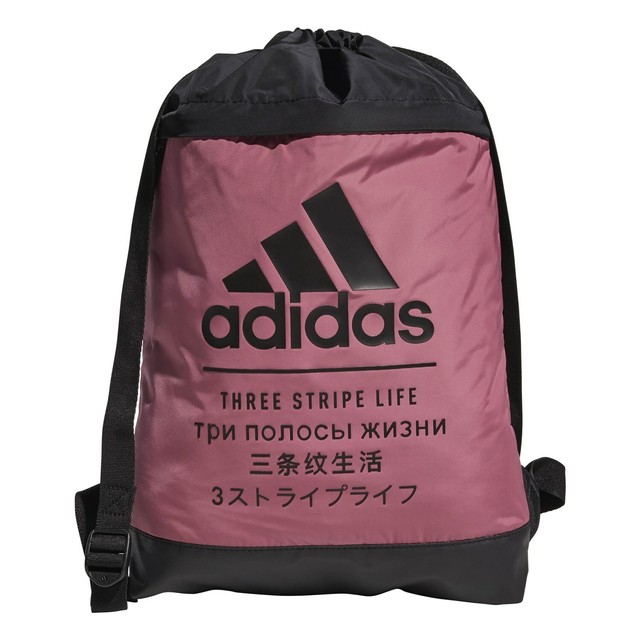 the brand with the three stripes bag