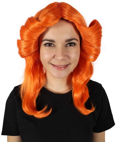 HPO Adult Women's 70's Flick Multiple Color Options Retro Wig, HW-7552 - Picture 59 of 114