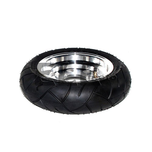 90/65-8 Vacuum Tire And 8 Inch 2.50-8 Wheel Rim For Honda Monkey Z50 Z50J Z50R - Foto 7 di 8