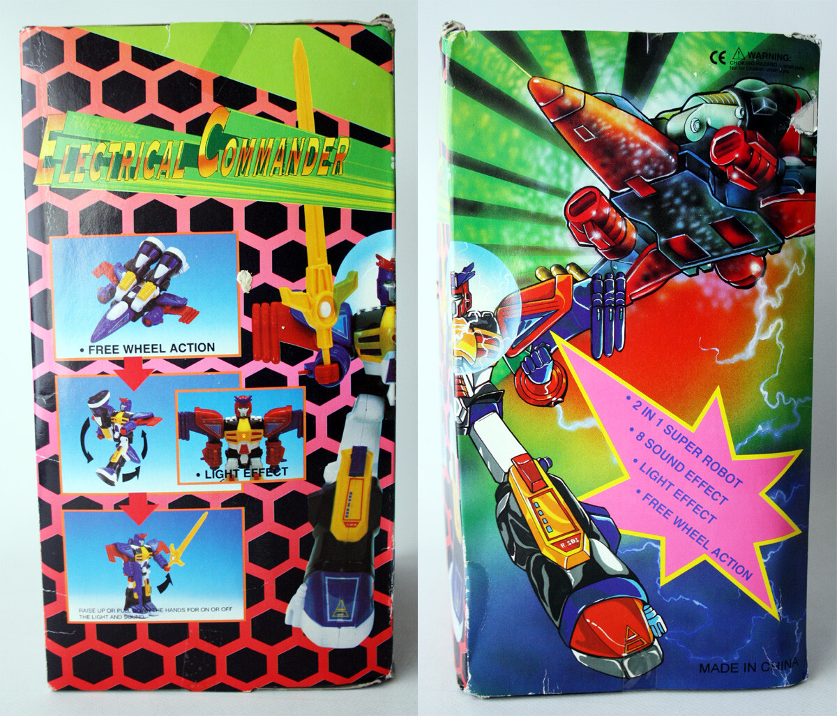 【レア品】Rodehberg/Commander 1 RARE VINTAGE 80'S TRANSFORMING ELECTRICAL COMMANDER ROBOT