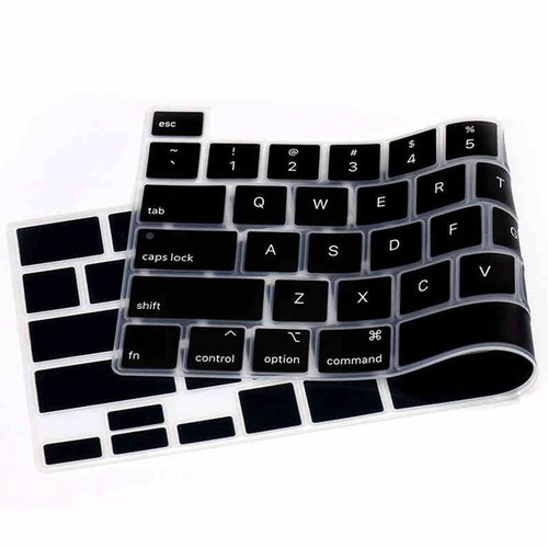 Ultra-Clear Silicone Keyboard Cover For Apple MacBook Air Pro 13" 14" 15" 16" - Picture 4 of 18