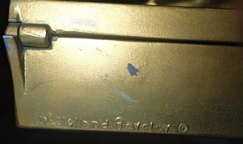 ANTIQUE USA ART DECO NUDE LADY McCLELLAND BARCLAY BRONZE STATUE BOX FRANKART ERA - Picture 10 of 14