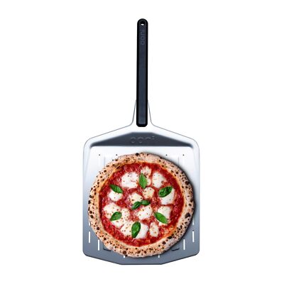 Ooni 12  Perforated Pizza Peel   Metal Pizza Peel 12 Inch, Pizza Spatula Paddle,