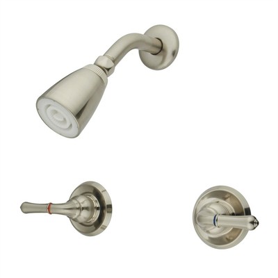 Kingston Brass Magellan Satin Nickel Two Handle Shower Only Faucet