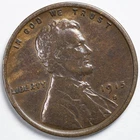 1915-S Lincoln Wheat Penny San Francisco Mint Fine (F)