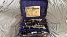 Evette Schaeffer Upper Intermediate Model Wooden Clarinet K-Series Circa 1960s