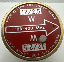 Bird 43 Thruline WattMeter Element 12/2.5 W 108-400MHz