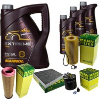 Mann Inspektionspaket 8L Mannol Extreme 5W-40 FüR Mercedes S211 E 320 T CDI W211