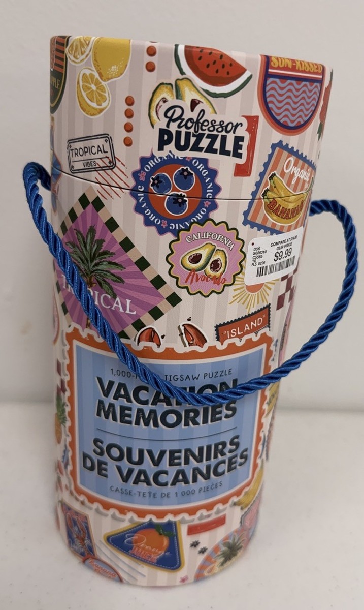 Professor Puzzle | 1000 Piece | Vacation Memories Travel Jigsaw