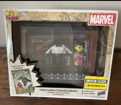 2017 Convention Exclusive Pin Mate Goblin Glider Spider-Man Diorama