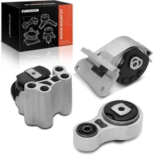 3PCS Engine Motor Mount Transmission Mount Torque Strut Mount Kit Compatible