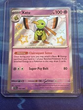 Pokémon TCG Xatu 152/091 Paldean Fates Baby Shiny NM