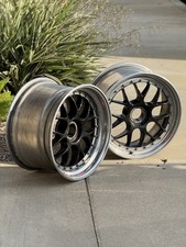 Set Of 4 Bbs E01 Centerlock Wheels 18x9 40 18x11 28 Black 997 Gt3 Cup