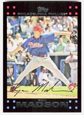 2007 Topps #406 Ryan Madson - NM+