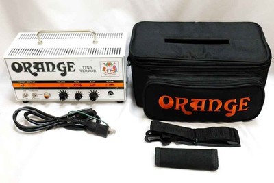 Orange Tiny Terror 7/15w Tube White Guitar Amplifier Amp Vacuum Tube with Case