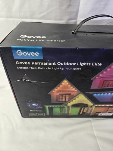 Govee 100ft RGBICW Black Version Permanent Outdoor Lights Elite (OPEN BOX) - Picture 2 of 5