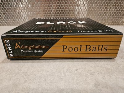 ビリヤード DongzhuFeima  Pool Balls Black Dongzhu Feima Billiard Pool Balls Complete Set - 16 Piece