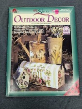 One Stroke Outdoor Decor by Donna Dewberry Plaid Painting Book 9678