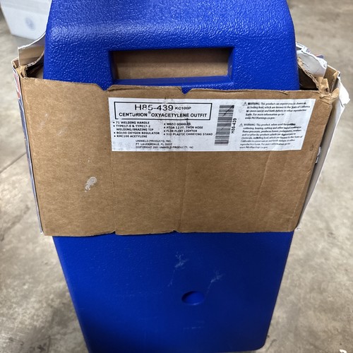 Uniweld KC100P Centurion Brasatura/Saldatura Completo con Supporto Regolatori e Tubi - Foto 4 di 4