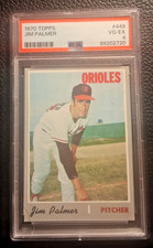 1970 Topps Jim Palmer Card #449  PSA 4 VG-EX