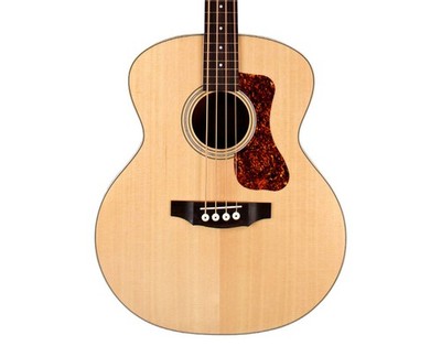 Guild B-240E Fretless Jumbo Acoustic/Electric Bass - Natural - Open Box
