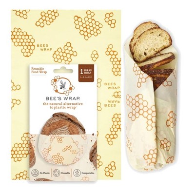 Extra Large Beeswax Food Wraps - Organic Honeycomb Bread Storage Solution
