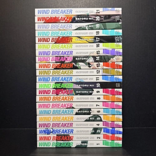 Wind Breaker Manga Volumes 1-21 English Brand New US Authentic Kodansha