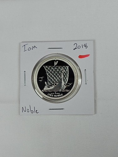 2018 1 OZ ISLE OF MAN 1 EDLE SILBERMÜNZE 999 FINE QEII - Bild 2 von 4
