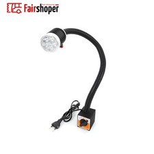 5W LED Flexible Work Light Lamp with Magnetic Base For Lathe CNC Milling Machine