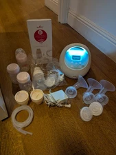 Spectra S1 Plus Electric Breast Pump Rechargeable + Supplies