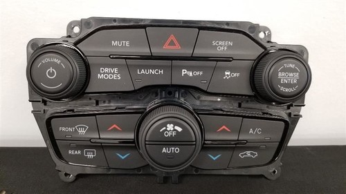 22 DODGE CHALLENGER SCAT PACK TEMPERATURE HVAC CLIMATE CONTROL 68415454AB - Picture 2 of 12